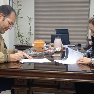 امضای تفاهم نامه مهندسین مشاور نوآوران با شبکه رسانه ای «ریال نیوز»